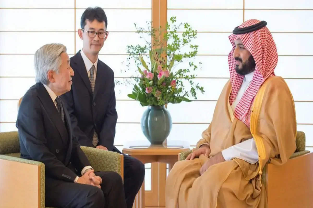 اليابان تستقبل ولي العهد السعودي